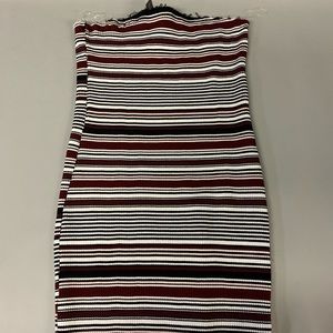 Stripped Bodycon Fashion Nova Dress.